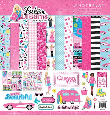 Photoplay Paper Fashion Dreams Collection Pack
