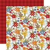 Echo Park Fall Fever Fall Fever Floral Patterned Paper