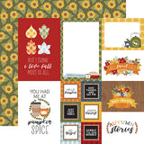 Echo Park Fall Fever Multi Journaling Cards Patterned Paper