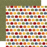 Echo Park Fall Fever Gingham Gourds Patterned Paper