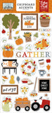 Echo Park Fall Fever 6x13 Chipboard Accent Embellishments