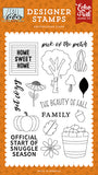 Echo Park Fall Fever Pick Of The Patch Designer Stamp Set