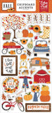 Echo Park Fall 6x13 Chipboard Accent Embellishments