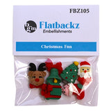 Buttons Galore Flatbackz - Christmas Fun