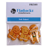 Buttons Galore Flatbackz - Soft Baked