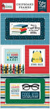 Echo Park First Day Of School 6x13 Chipboard Frame Embellishments