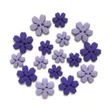 Buttons Galore Flower Power - Iris