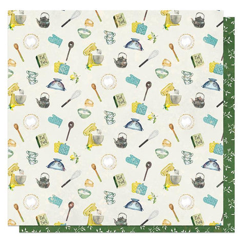 PhotoPlay Paper Fresh Picked 2 Tools of the Trade Patterned Paper