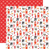 Echo Park First Responder Fearless Firefighters Patterned Paper