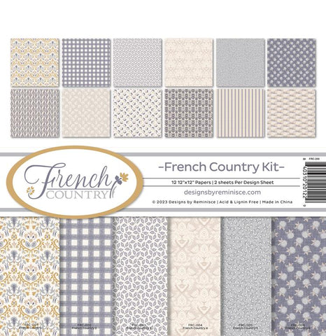 Reminisce French Country Collection Kit