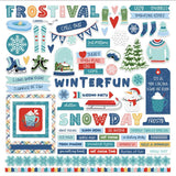 Photoplay Paper Frostival Element Sticker Sheet