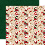 Echo Park A Gingerbread Christmas Cookies for Santa Patterned Paper
