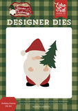 Echo Park Gnome For Christmas Holiday Gnome Designer Die Set