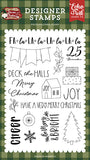 Echo Park Gnome For Christmas Cheer Designer Stamp Set