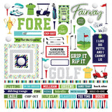 Photoplay Paper Mvp Golf Element Sticker Sheet