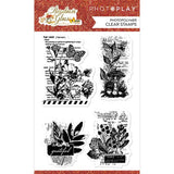 Photoplay Paper Meadow's Glow Botanical Photopolymer Stamp Set