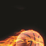Reminisce Game Day - Basketball Basketball on Fire Patterned Paper