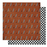 Photoplay Paper Grease Monkey Ligntning Patterned Paper