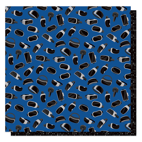 Photoplay Paper Gamer Virtual Reality Patterned Paper