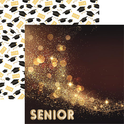 Reminisce Grad Squad Senior Patterned Paper