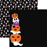 Reminisce Ghost Party Trick or Treat Patterned Paper