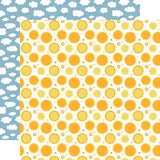 Echo Park Here Comes The Sun Feels Like Sunshine Patterned Paper