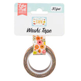 Echo Park Here Comes The Sun Sunny Floral Washi Tape