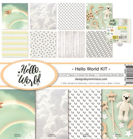 Reminisce Hello World Collection Kit