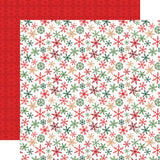 Echo Park Have A Holly Jolly Christmas Snowflake Sweets Patterned Paper