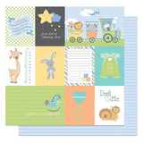 Photoplay Paper Hush Little Baby Little Boy Patterned Paper