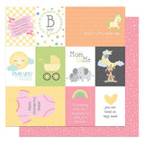 Photoplay Paper Hush Little Baby Little Girl Patterned Paper