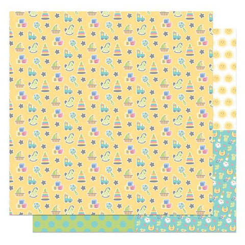 Photoplay Paper Hush Little Baby Toy Box Patterned Paper
