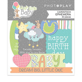 Photoplay Paper Hush Little Baby Ephemera Die Cut Embellishments