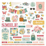 PhotoPlay Paper Hello Lovely Element Sticker Sheet