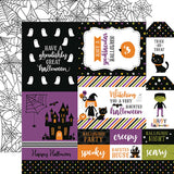 Echo Park Halloween Magic Multi Journaling Cards Patterned Paper