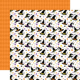 Echo Park Halloween Magic Haunted Hats Patterned Paper
