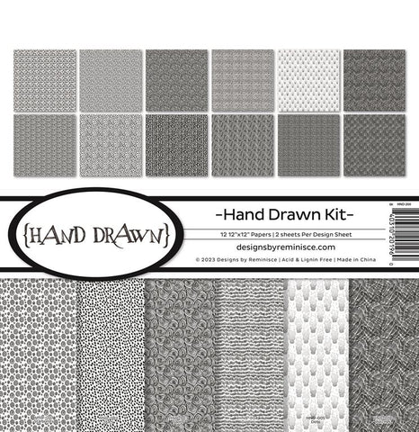 Reminisce Hand Drawn Collection Kit