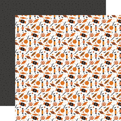 Echo Park Halloween Party Cursed Candy Patterned Paper