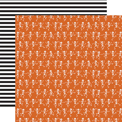Echo Park Halloween Party Bone Chilling Patterned Paper