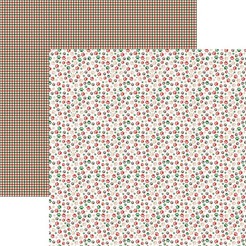 Reminisce Happy Pawlidays Happy Pawlidays Patterned Paper