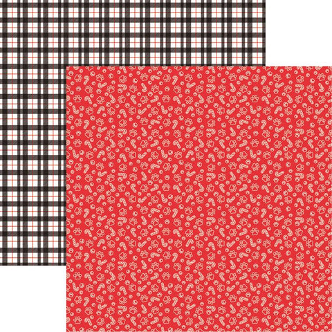 Reminisce Happy Pawlidays Santa's Best Friend Patterned Paper