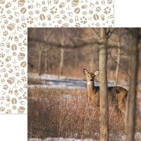 Reminisce Hunting Life White Tail Patterned Paper