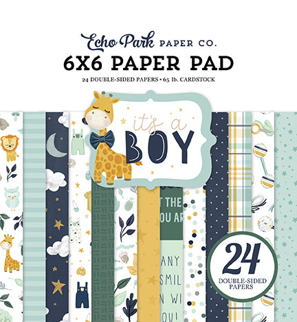 Echo Park It's A Boy 6x6 Paper Pad