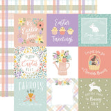 Echo Park It's Easter Time 4x4 Journaling Cards Patterned Paper