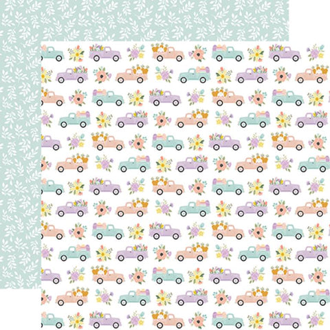 Echo Park It's Easter Time Garden Goodies Patterned Paper