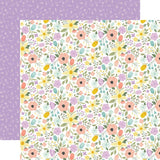 Echo Park It's Easter Time Blooming Blossoms Patterned Paper