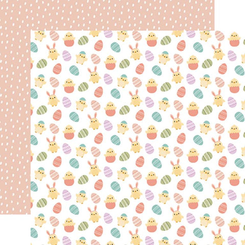 Echo Park It's Easter Time Easter Tweetings Patterned Paper