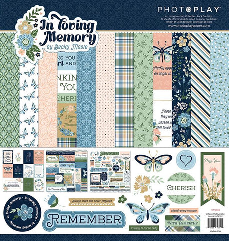 Photoplay Paper In Loving Memory Collection Pack