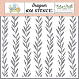 Echo Park It's Spring Time Spring Vines Designer 6x6 Stencil