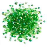 Buttons Galore Jewelz Rhinestone Embellishments - Emerald